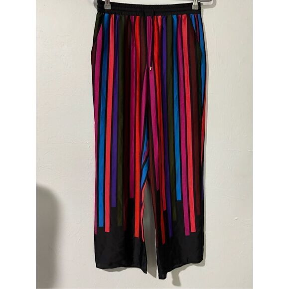 Trina Turk colorful long striped pants S - Picture 5 of 5